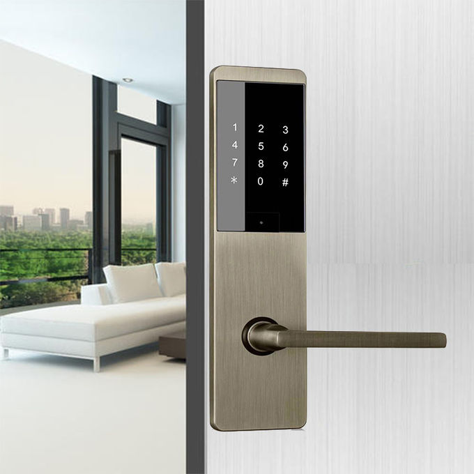 Keyless FCC App Controlled Door Lock 300mm Digital Main Door Lock