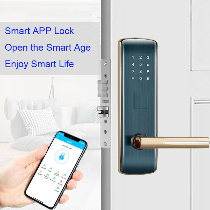 Smart 38mm App Controlled Door Locks 6V App Password Lock