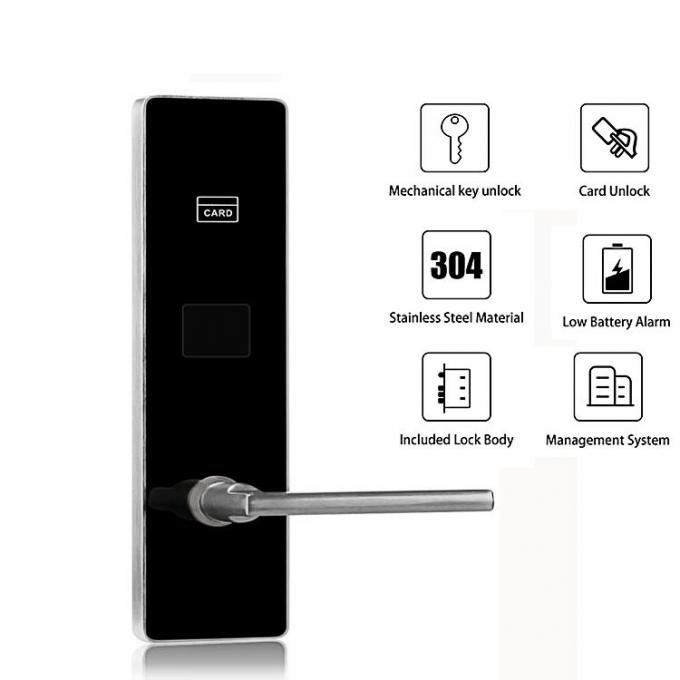 Free Software ANSI Card Access Door Lock T557 Card Sensor Door Lock