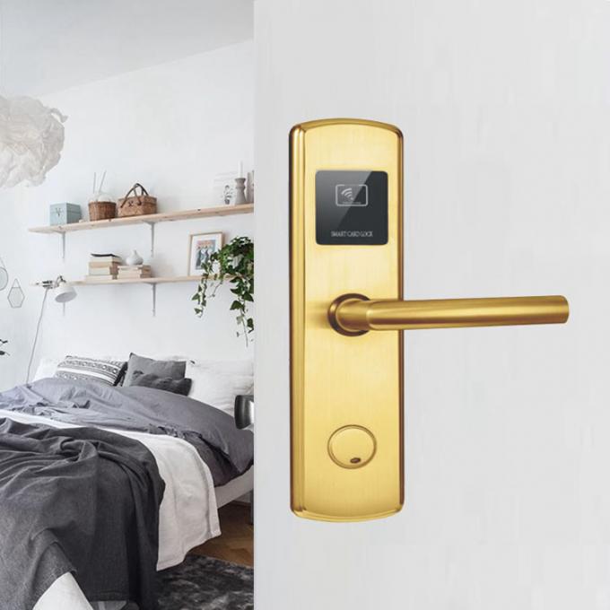 RFID Keyless Key Card Door Locks 4x AA Hotel Room Card Lock System