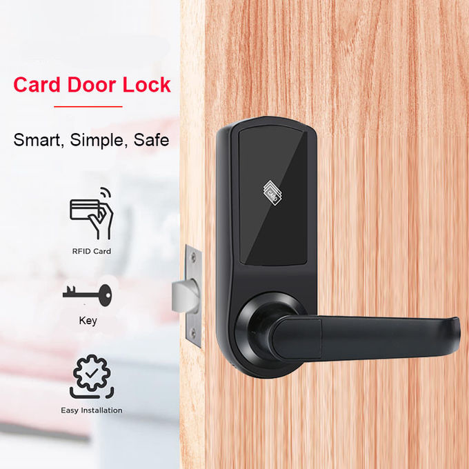 T57 Rfid Hotel Door Locks M1 Electronic Card Lock System